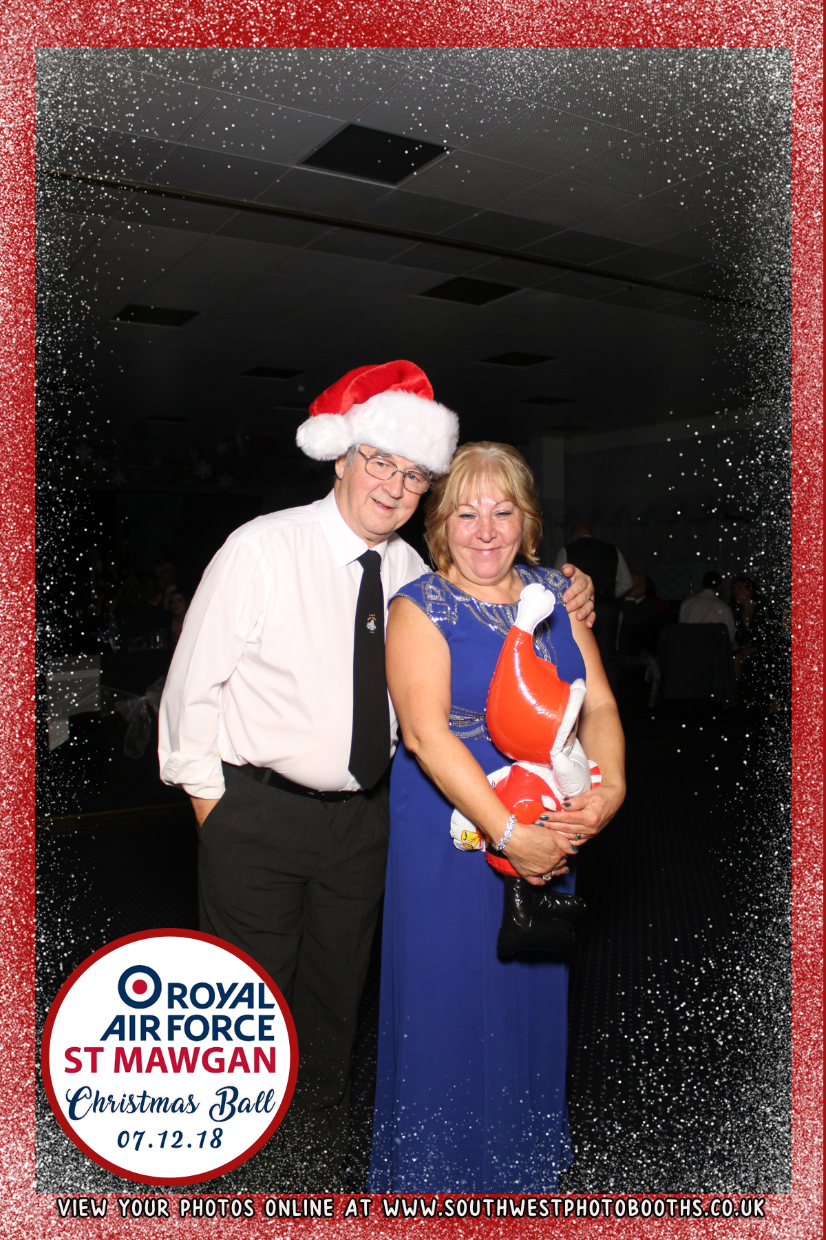 RAF St Mawgan Christmas Ball | View more photos from the event at gallery.southwestphotobooths.co.uk/u/SWPB/RAF-St-Mawgan-Christmas-Ball